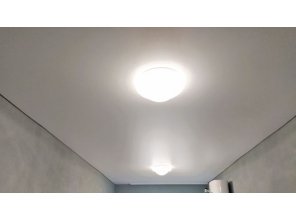 Монтаж потолка в ванной 10 м2 с использованием пленки VIPCEILING серии MONLANGE S9020 (2.15)
