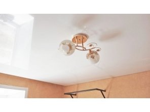 Монтаж потолка в детской 10 м2 с использованием пленки VIPCEILING серии MONLANGE L9001 (3.25)