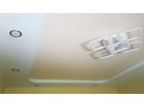 Монтаж потолка в детской 15 м2 с использованием пленки VIPCEILING серии MONLANGE S9058 (3.50)