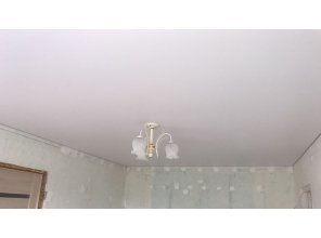 Монтаж потолка для зала 17 м2 с использованием пленки VIPCEILING серии MONLANGE S9020 (3.25)