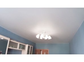 Монтаж потолка для зала 17 м2 с использованием пленки VIPCEILING серии MONLANGE M9001 (3.25)