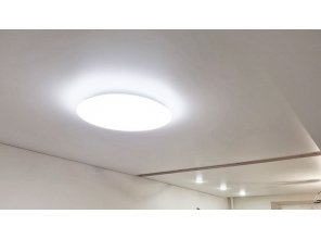 Монтаж потолка в квартире 20 м2 с использованием пленки VIPCEILING серии MONLANGE M9001 (4.35)