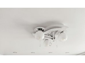 Монтаж потолка на кухне 9 м2 с использованием пленки VIPCEILING серии MONLANGE M9001 (3.25)