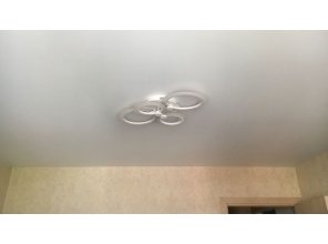 Монтаж потолка в детской 13 м2 с использованием пленки VIPCEILING серии MONLANGE M9001 (3.50)