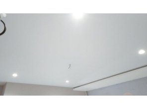 Монтаж потолка в детской 11 м2 с использованием пленки VIPCEILING серии MONLANGE M9001 (3.25)