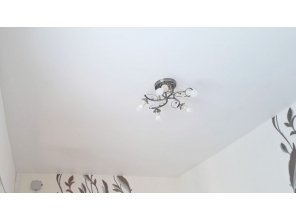 Монтаж потолка в коридоре 8 м2 с использованием пленки VIPCEILING серии MONLANGE M9001 (2.60)