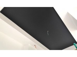 Монтаж потолка в прихожей 4 м2 с использованием пленки VIPCEILING серии MONLANGE M9003 (3.50)