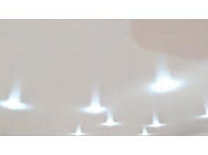 Монтаж потолка на кухне 18 м2 с использованием пленки VIPCEILING серии MONLANGE M9001 (4.35)