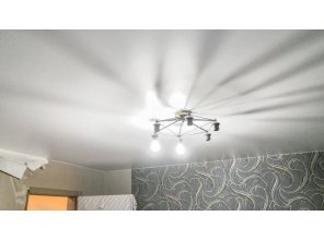 Монтаж потолка для зала 19 м2 с использованием пленки VIPCEILING серии MONLANGE S9020 (4.35)