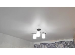 Монтаж потолка в детской 12 м2 с использованием пленки VIPCEILING серии MONLANGE S9020 (2.60)