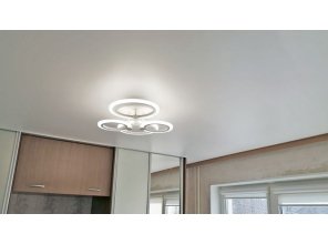 Монтаж потолка в детской 7 м2 с использованием пленки VIPCEILING серии MONLANGE S9020 (3.25)