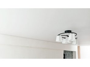 Монтаж потолка для зала 16 м2 с использованием пленки VIPCEILING серии MONLANGE S9020 (3.25)