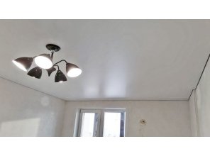 Монтаж потолка в спальне 16 м2 с использованием пленки VIPCEILING серии MONLANGE S9020 (3.25)