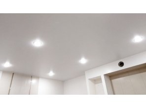 Монтаж потолка в ванной 10 м2 с использованием пленки VIPCEILING серии MONLANGE S9020 (3.25)