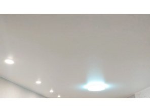 Монтаж потолка в детской 14 м2 с использованием пленки VIPCEILING серии MONLANGE M9001 (3.25)