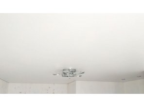 Монтаж потолка для зала 19 м2 с использованием пленки VIPCEILING серии MONLANGE M9001 (4.35)